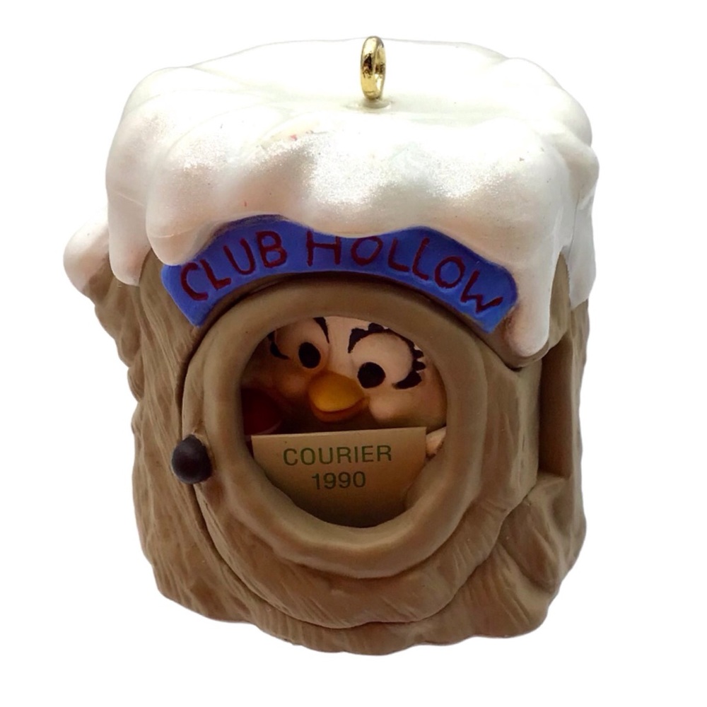 Hallmark 1990 “Club Hollow” Christmas Ornament